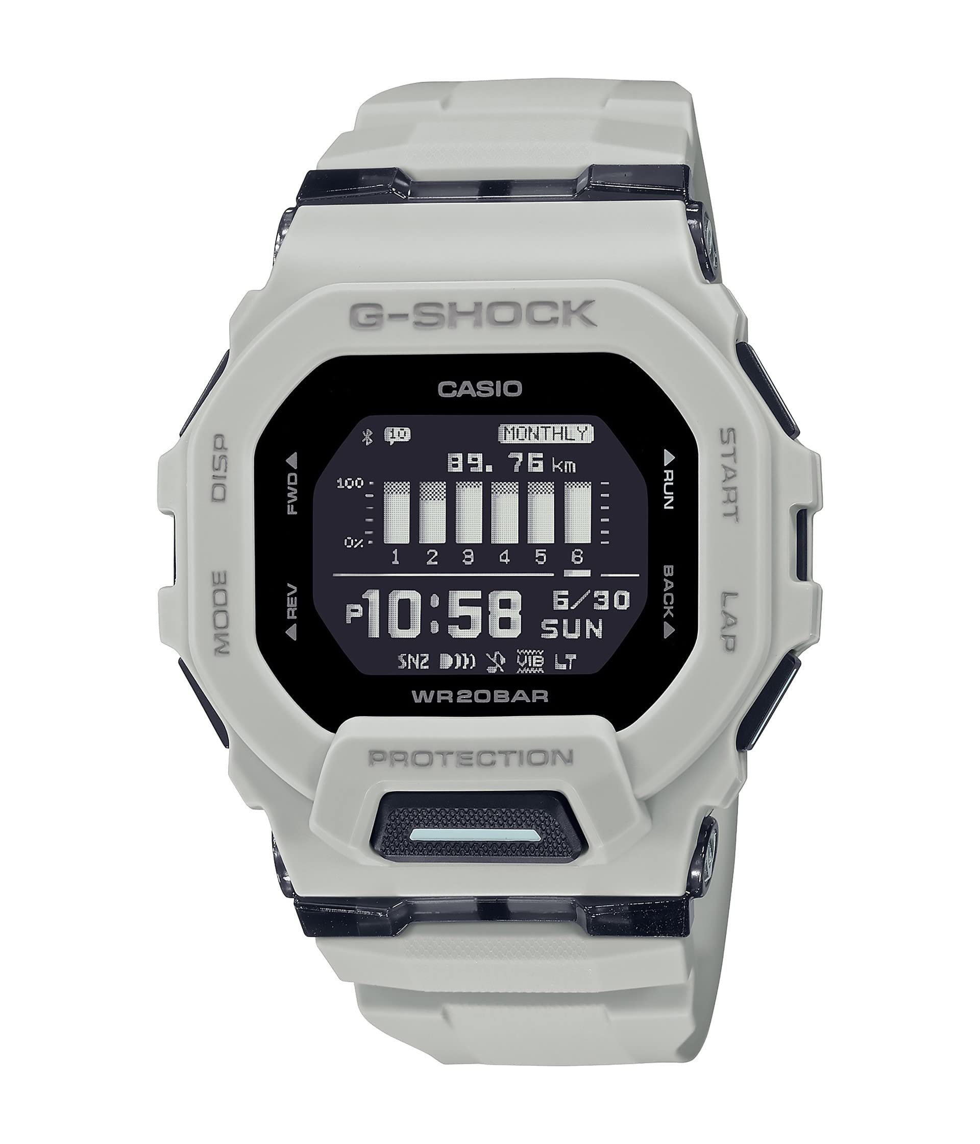 G-Shock GBD200UU-9 Shock Move White One Size