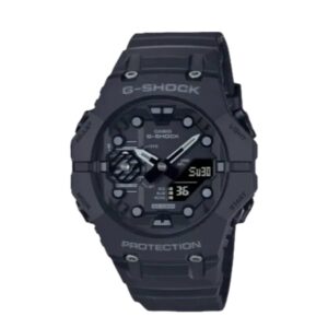 G-Shock Casio Analog-Digital Bluetooth Combi Black Resin Strap Watch | GAB001-1A