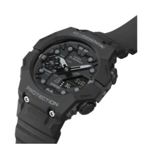 G-Shock Casio Analog-Digital Bluetooth Combi Black Resin Strap Watch | GAB001-1A