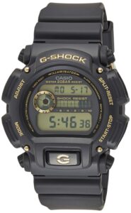 casio dw9052gbx-1a9 g-shock chronograph digital men039;s watch (black/gold)