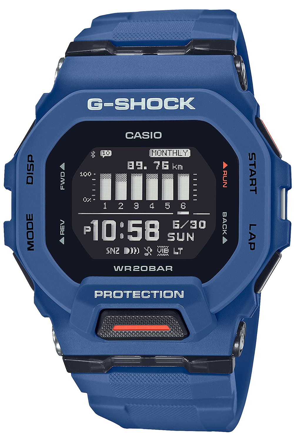 CASIO G-SHOCK GBD-200-2JF [20 ATM water resistant G-SQUAD] Watch Shipped from Japan