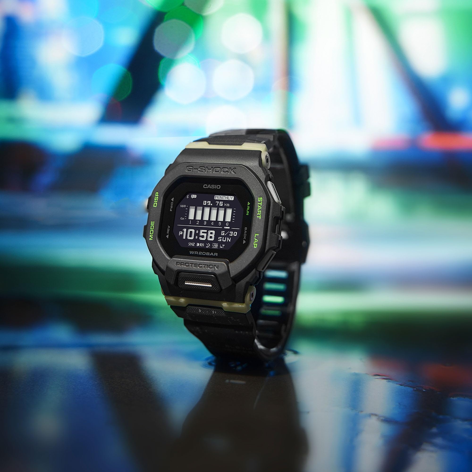 G-Shock LIMITED GBD200LM-1 MIDNIGHT CITY RUN