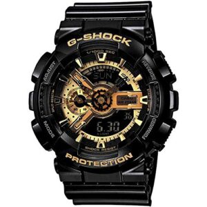 casio g-shock quartz hybrid black dial men's watch ga110b-1a