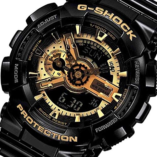 Casio G-Shock Quartz Hybrid Black Dial Men's Watch GA110B-1A