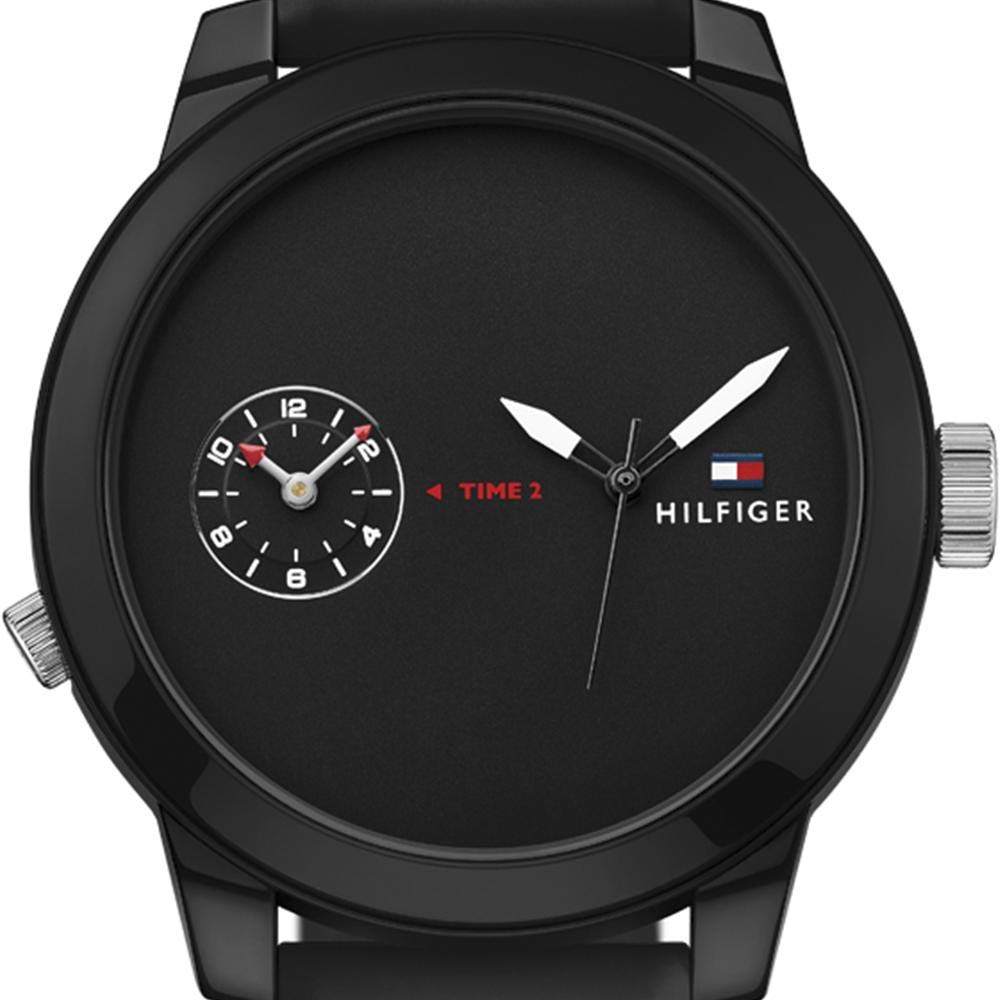 Tommy Hilfiger Men's 1791326 Analog Display Quartz Black Watch