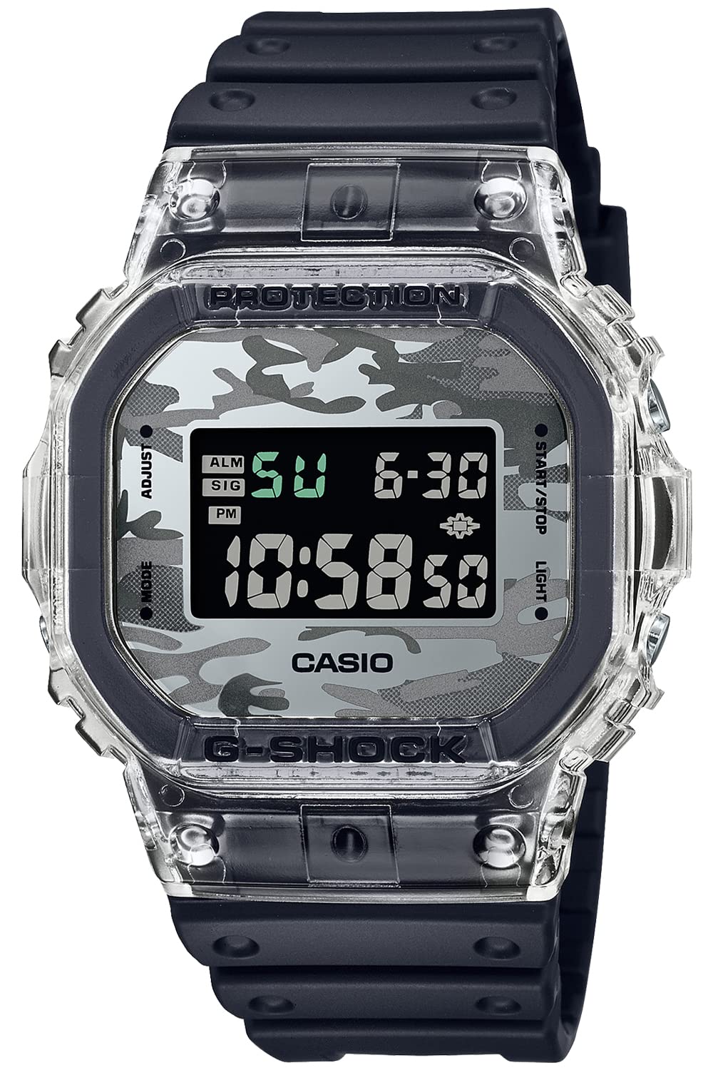 CASIO DW-5600SKC-1JF [G-Shock Camouflage Skeleton Series] Watch Shipped from Japan Aug 2022 Model