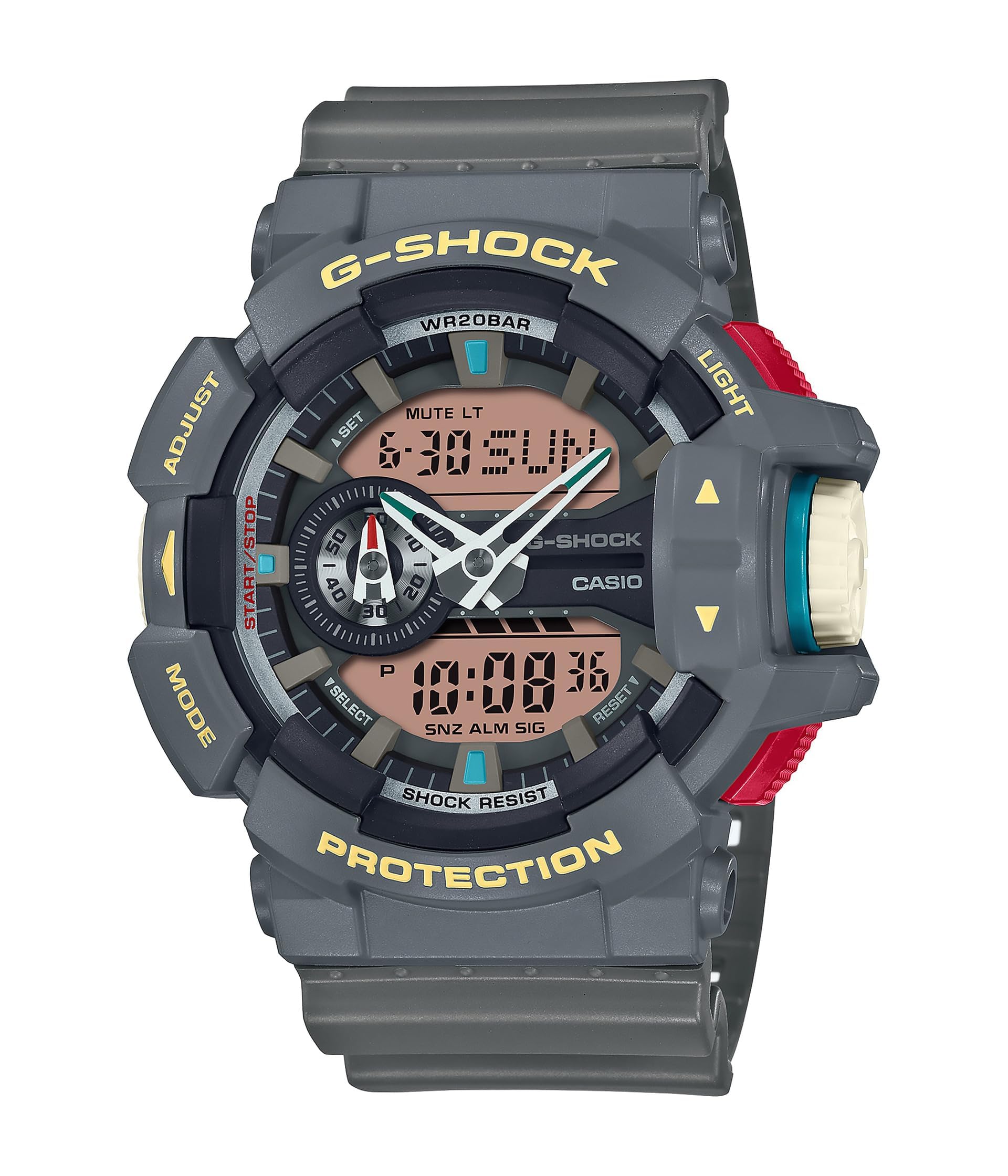 G-Shock GA400PC-8A Gray One Size