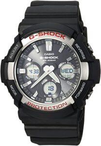 casio men's gas-100-1acr g shock analog-digital display quartz black watch