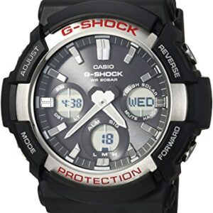 Casio Men's GAS-100-1ACR G SHOCK Analog-Digital Display Quartz Black Watch