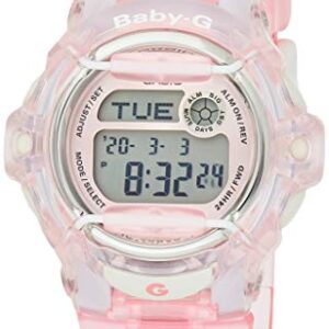 Casio Women's BG169R-4 Baby-G Pink Whale Digital Sport Watch