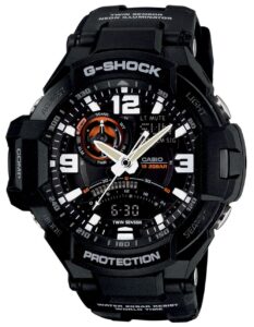 casio ga1000-1a gravity master g-shock aviation blk