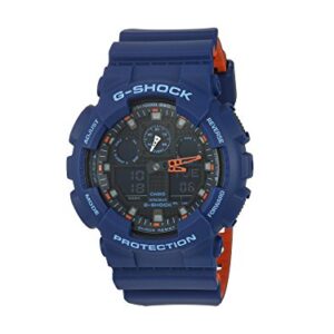 Casio Men's GA-100L-2ACR G SHOCK Analog-Digital Display Quartz Multi-Color Watch