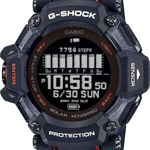 Casio Men's Digital Quartz Watch with Plastic Strap GBD-H2000-1AER, Black, Size one size fits all, strap