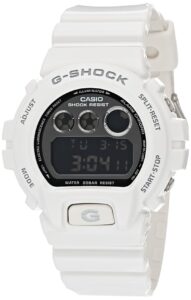 casio g-shock dw6900nb-7 chronograph digital men's watch (white)