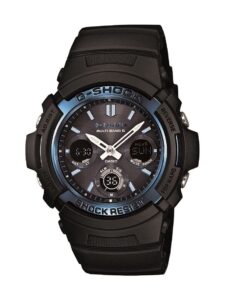 casio awg-m100a-1acr g-shock awgm100a-1a men's tough solar black resin sport watch