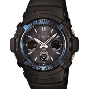 Casio AWG-M100A-1ACR G-Shock AWGM100A-1A Men's Tough Solar Black Resin Sport Watch