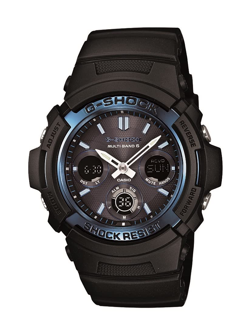 Casio AWG-M100A-1ACR G-Shock AWGM100A-1A Men's Tough Solar Black Resin Sport Watch