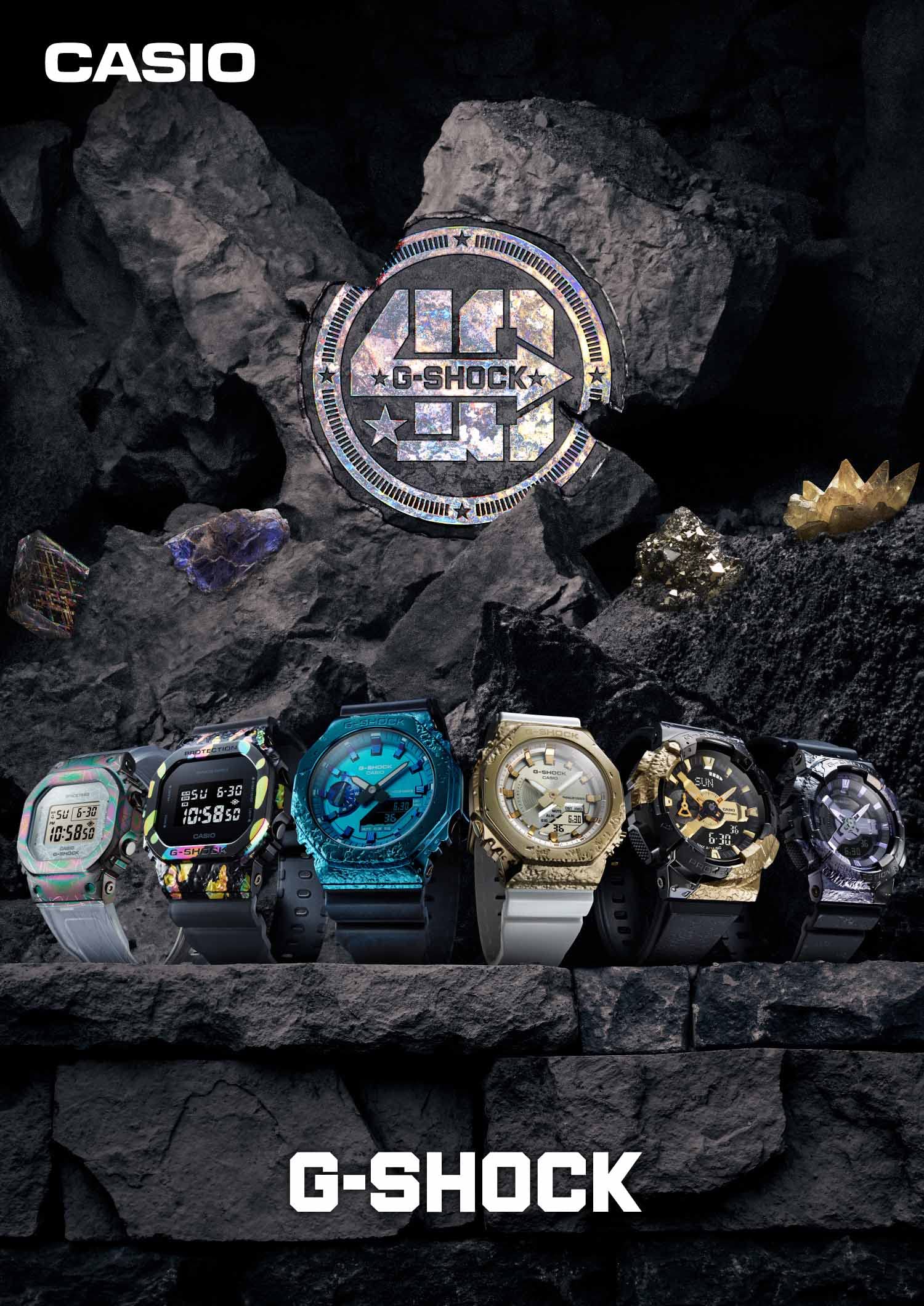 Casio G-Shock GM-S2140GEM-9AJR [G-Shock 40th Anniversary Limited Edition G-Shock 40th Anniversary Adventurer's Stone Series] Women's Watch Imported from Japan Jan 2023 Model