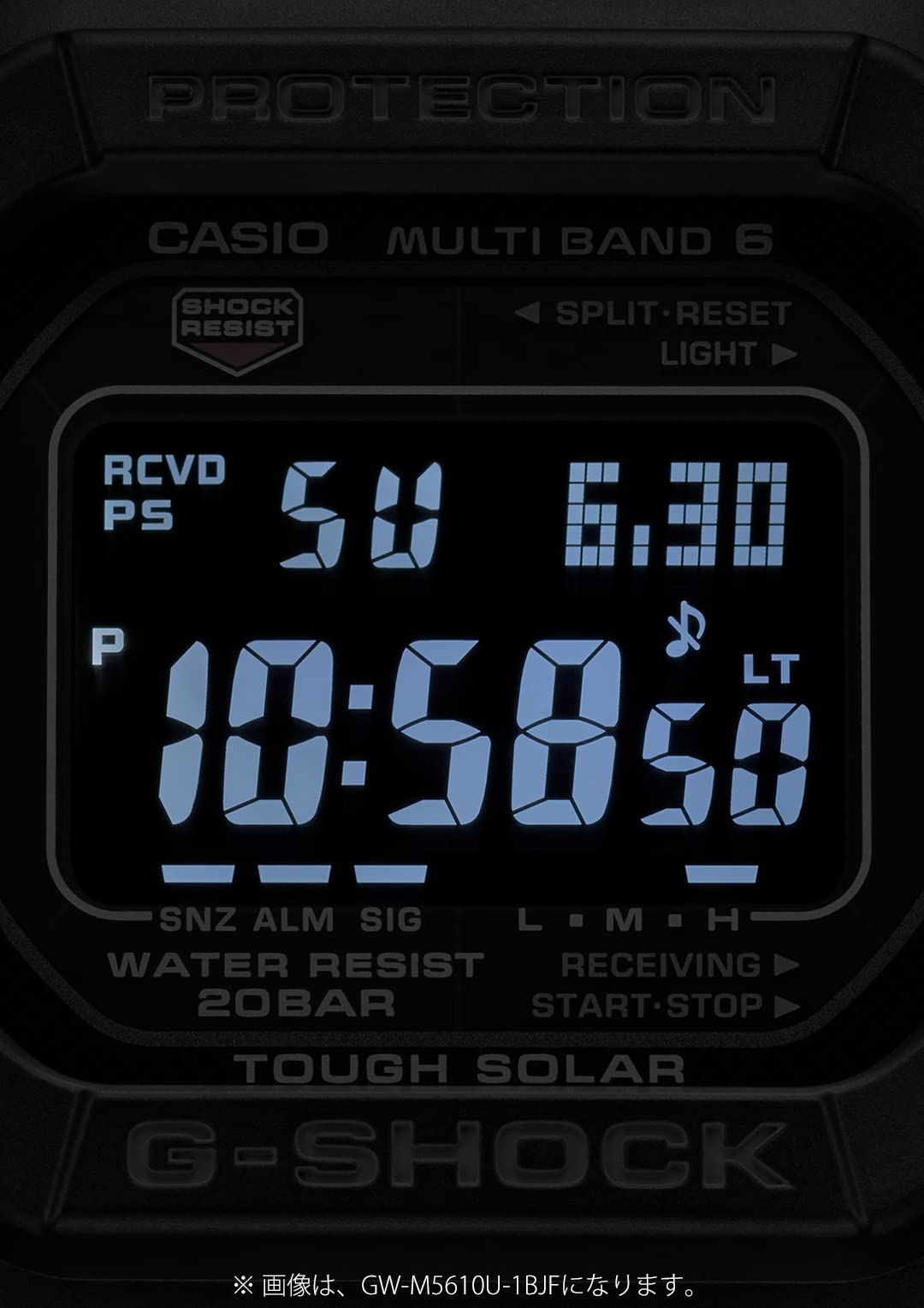 G-SHOCK CASIO GW-M5610U-2JF [20 ATM water resistant solar radio wave GW-M5610 series] Watch Shipped from Japan