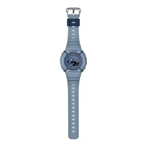 G-Shock GA2100PT-2A Tone-on-Tone Wire Face Casioak Blue