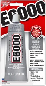 eclectic products 230012 3.7 oz amazing e-6000 craft adhesive uncarded, clear 6 pack