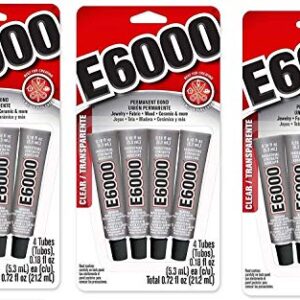 E6000 5510310 Craft Adhesive Mini, 3 Pack