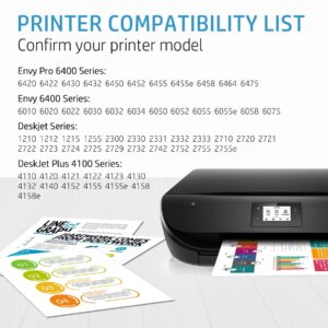 7Magic Remanufactured Ink Cartridge Replacement for HP 67XL Printer Ink for DeskJet 2755e 2755 2752 4155 Envy 6000 6055e 6055 6075 6400 6455 6455e 6475 6452 6458 Printer(1 Black, 1 Tri-Color)