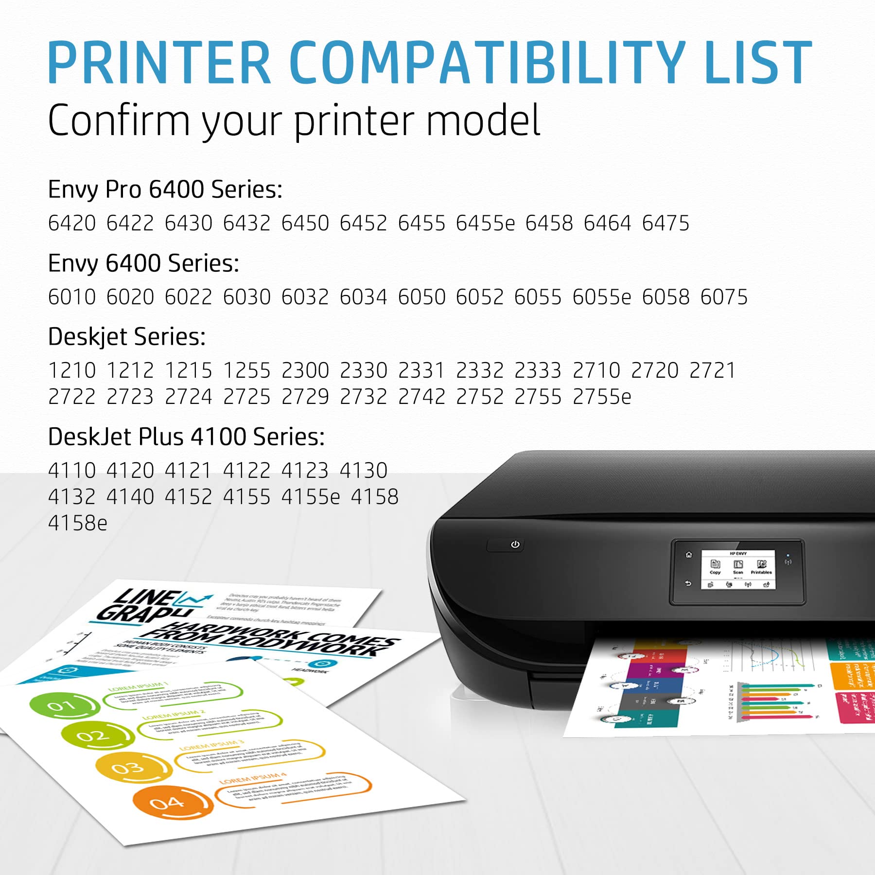 7Magic Remanufactured Ink Cartridge Replacement for HP 67XL Printer Ink for DeskJet 2755e 2755 2752 4155 Envy 6000 6055e 6055 6075 6400 6455 6455e 6475 6452 6458 Printer(1 Black, 1 Tri-Color)