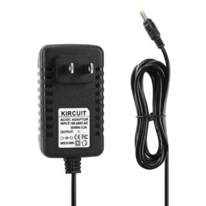 kircuit 9v ac/dc adapter compatible with edlund s199 lg090030 9009-030082 e-80 e-160 e-818 lw measurements tree mrb 500g kmr 6000 khr 3000 series 51137 digital penn scale dc9v 300ma 9vdc power supply