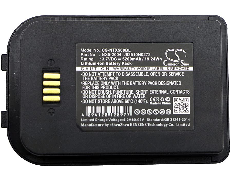 VI VINTRONS Battery for Bluebird Pidion BIP-6000, 6251-0A, J62510N0272, NX5-2004, BIP-6000, BIP-6000_E,