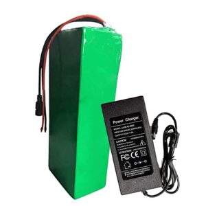 Wnicek 48V 6Ah E-Bike Li-ion Battery 13S 2P 6000mAh Battery Pack for 200W 350W 500W 750W 850W 1000W Bike Motor for MTB Electric Tricycles Electric Scooters with BMS + Charger
