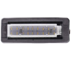 VINSTAR LED Number Plate Light E-Approved CAN-Bus 18 LEDs per Module 6000 Kelvin for Smart Fortwo (all matching models in the product description)