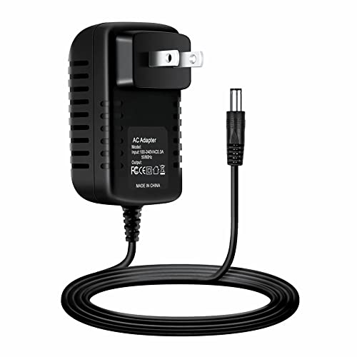 SLLEA AC Adapter Charger Replacement for Eclipse Fitness Quest E6000 E-6000 Power Supply Charger