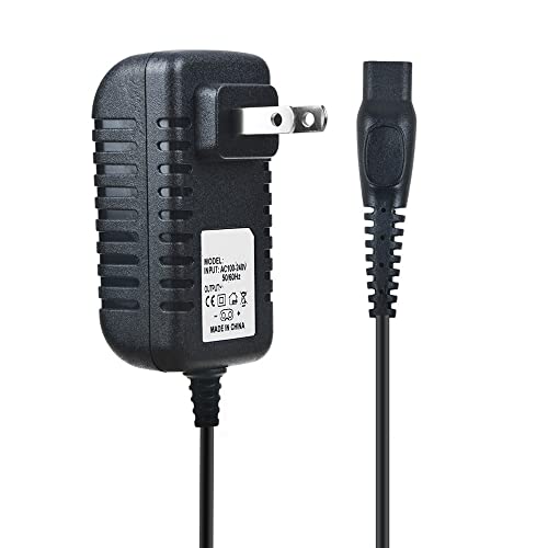 J-ZMQER New AC DC Adapter Compatible with Electronics Type 6000X 12V DC 4.5W - 15V DC 5.4W Shaver Class 2 Battery Charger 12VDC to 15VDC World Wide Use Power