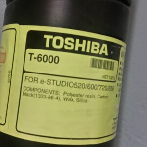 Genuine Toshiba T-6000 for E-Studio - Laser Toner Cartridge - 1 x Black