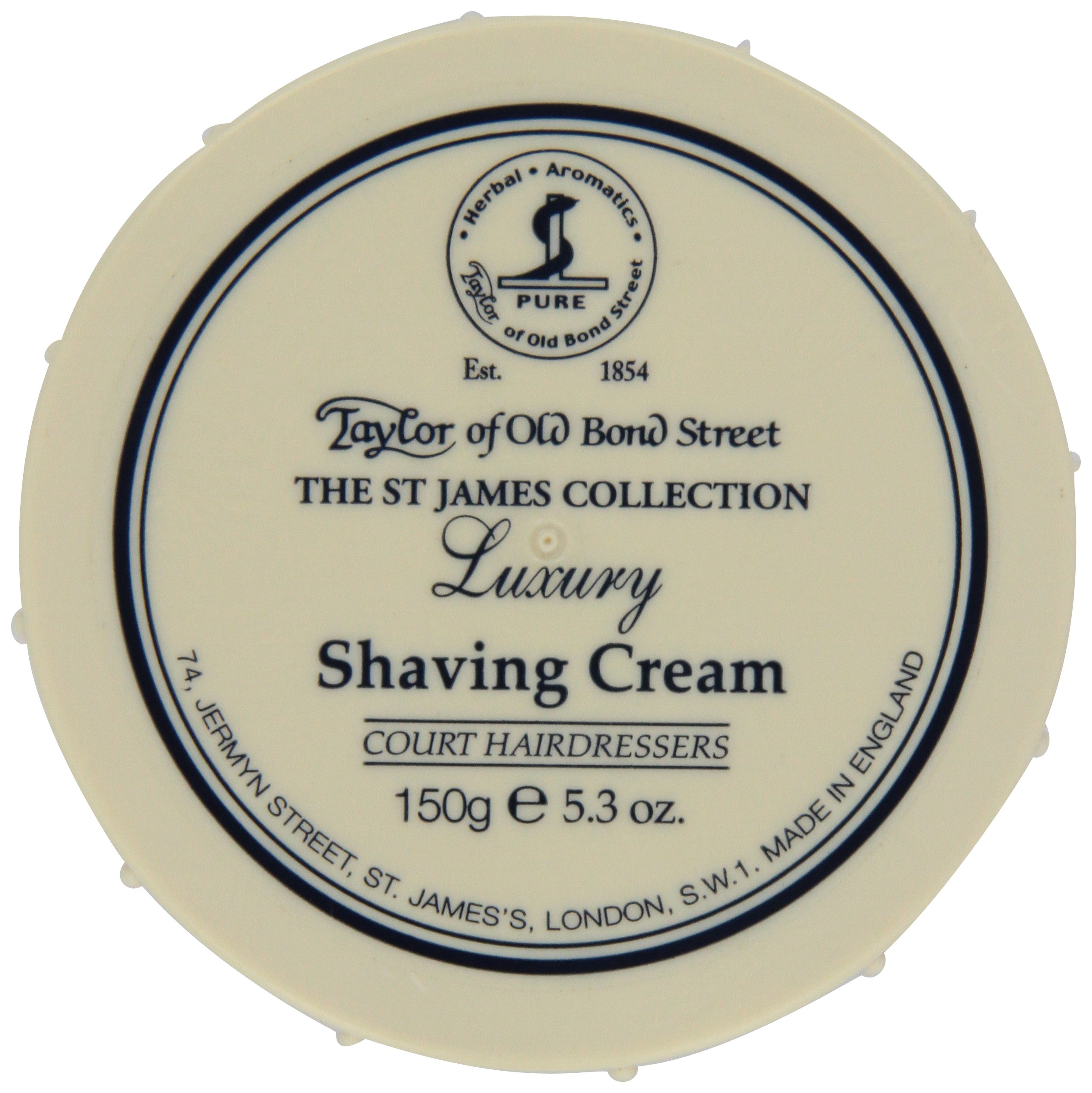 Taylor of Old Bond Street St. James Shaving Cream Bowl, 5.3-Ounce St James Collection 01015