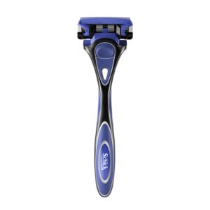 Schick Newly Improved Hydro Premium 5 Men's 5 Blade Razor Set with 1 Handle and 17 Blades Equipped with Moisture Gel Reservoir - 40% decrease of Skin Irritation - Good for Wet Shaving