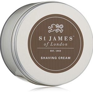 St James of London Cedarwood & Clarysage Shave Cream Jar, 5.07oz