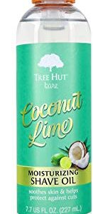 Tree Hut bare Moisturizing Shave Oil, Basic, Coconut-Lime, 7.7 Fl Oz