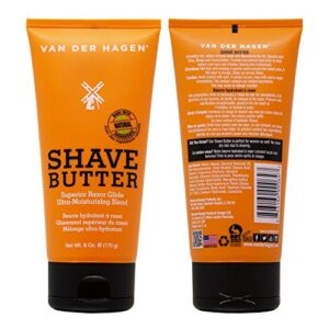 Van Der Hagen Shave Butter 6 oz (Pack of 2)