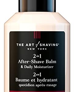 The Art of Shaving After-Shave Balm for Men - Face Moisturizer, Clinically Tested for Sensitive Skin, Sandalwood, 3.3 Fl Oz (Pack of 1)