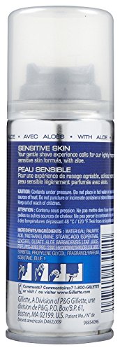 Gillette Series Shave Gel for Sensitive Skin, 2.5 Ounce