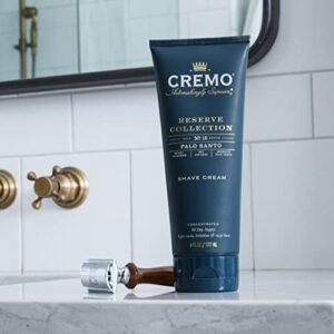 Cremo Barber Grade Palo Santo (Reserve Collection) Shave Cream, Astonishingly Superior Ultra-Slick Shaving Cream Fights Nicks, Cuts and Razor Burn, 6 Fl Oz (2 Pack)