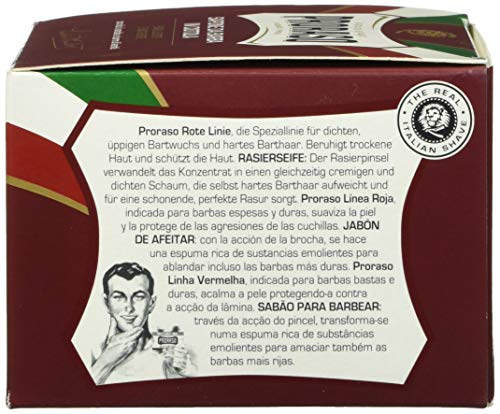 Proraso Shaving Soap in a Bowl, Moisturizing and Nourishing for Coarse Beards, 5.2 Oz