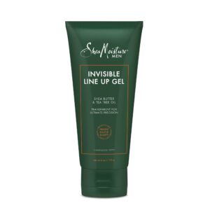 SheaMoisture Men Invisible Line Up Shave Gel For Smooth Skin Dermatologist-Tested Skin Care Proven to Prevent Razor Bumps When Using Our System 6 oz