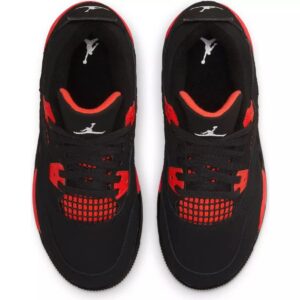 Nike Little Kid's Jordan 4 Retro Red Thunder Black/Multi-Color (BQ7669 016) - 13