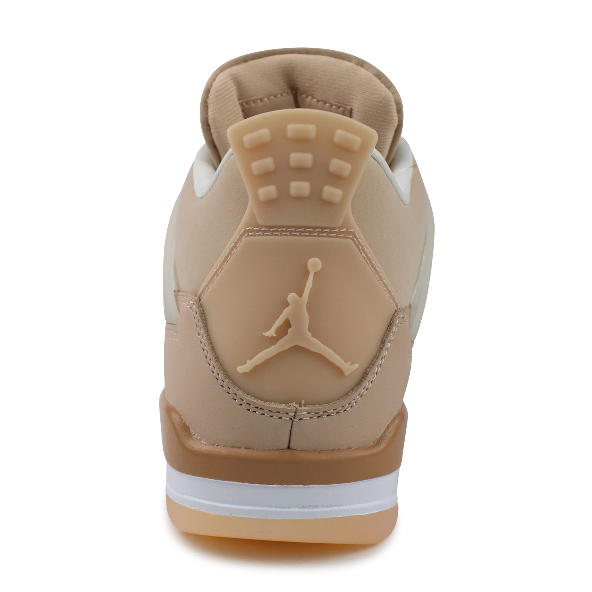 Nike Jordan Womens Air Jordan 4 WMNS DJ0675 200 Shimmer - Size 10.5W, Orange