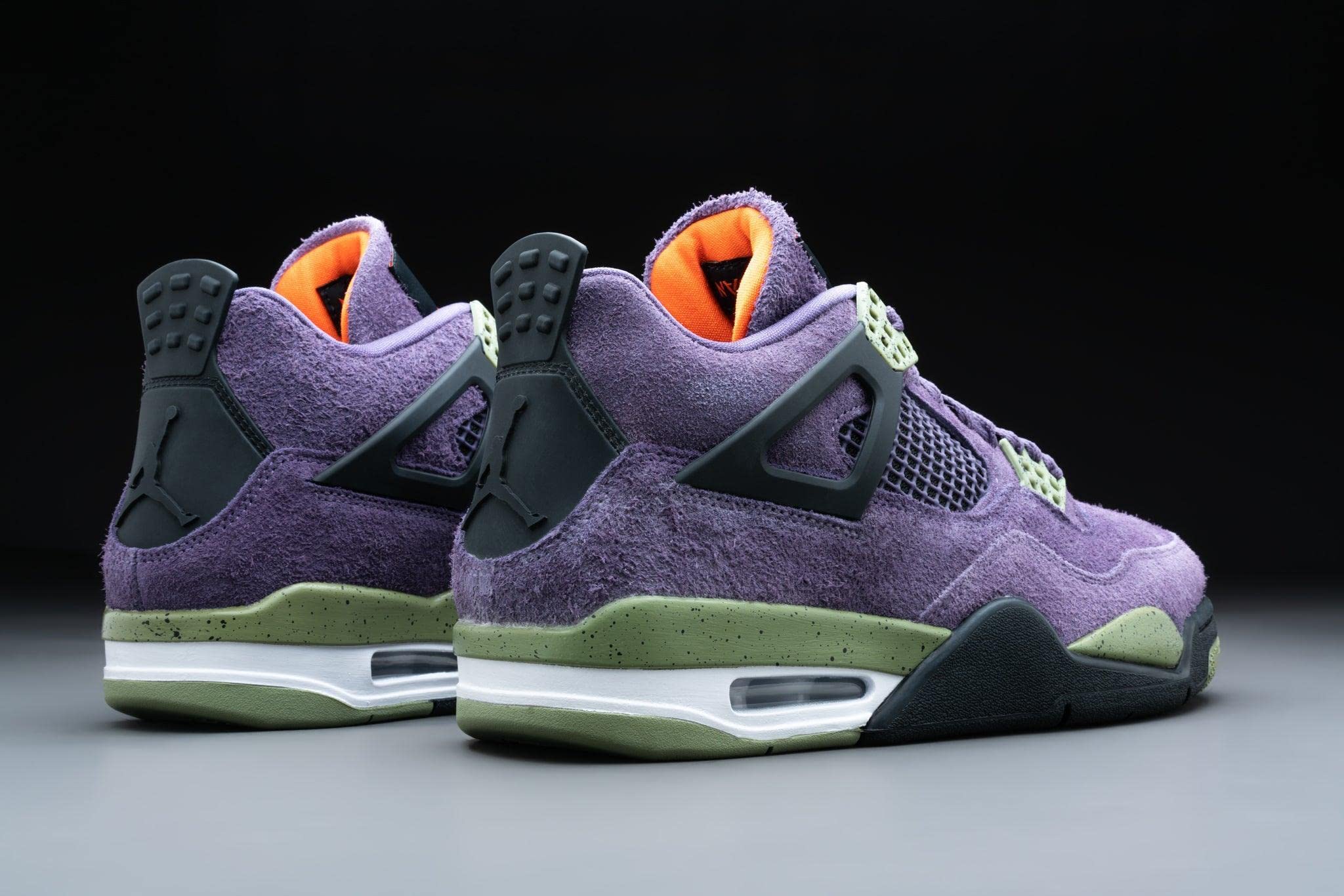 Jordan Womens Air Jordan 4 WMNS AQ9129 500 Canyon Purple - Size 6.5W