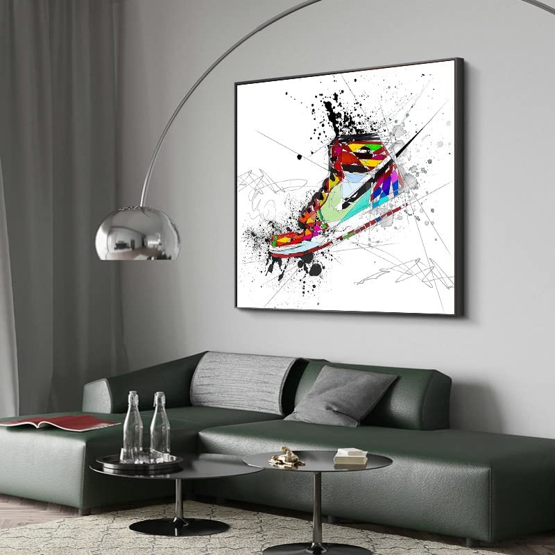 Katia Skye CANVAS PRINT Air Jordans Nike Shoes Basketball Poster (24x24)