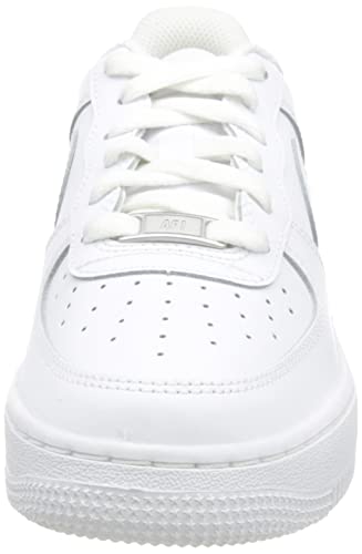 Nike boy's Basketball Shoe, white, 36 EU